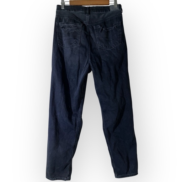 American Eagle ripped mom jeans SIZE 10R - Picture 3 of 6